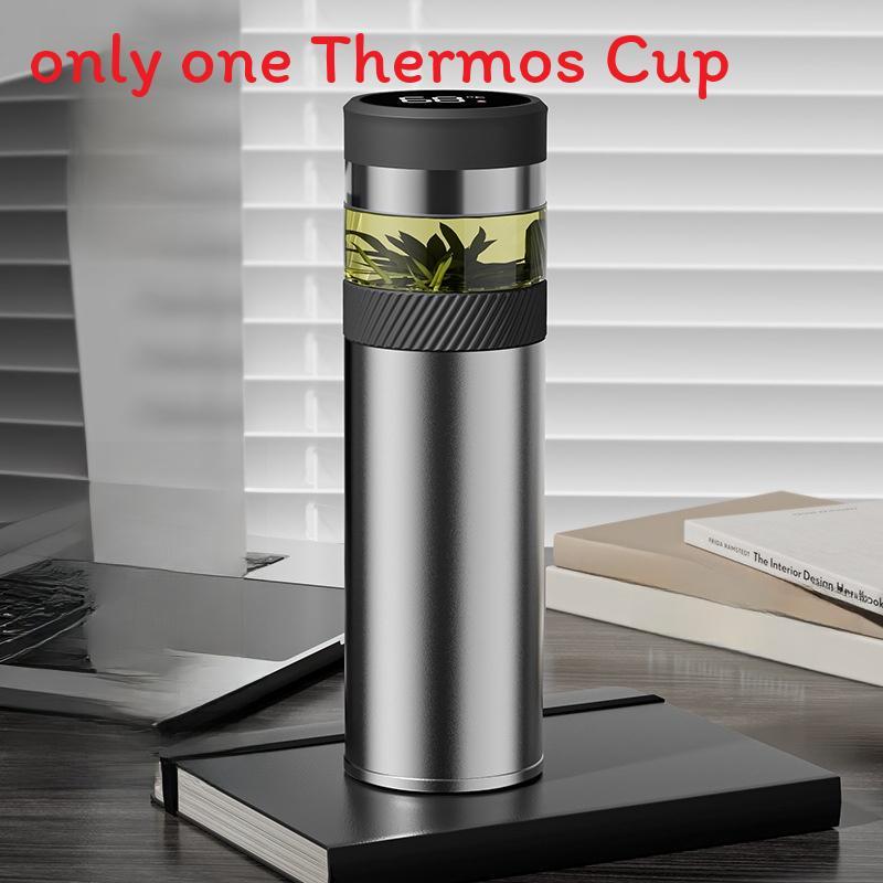 Stainless Steel Insulated Travel Mug With Tea Separation For Men And Women