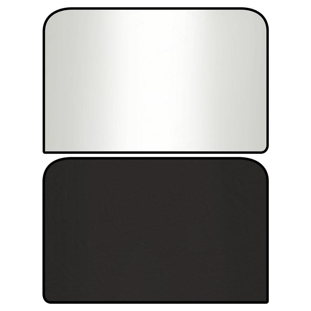 JOYTUTUS Bil Blackout Magnetisk Sidedør Side- og Bakrute Personvern Innside 520mm x Sett med Perfekt for Bil UV Festes til Venstre og Høyre Sider av