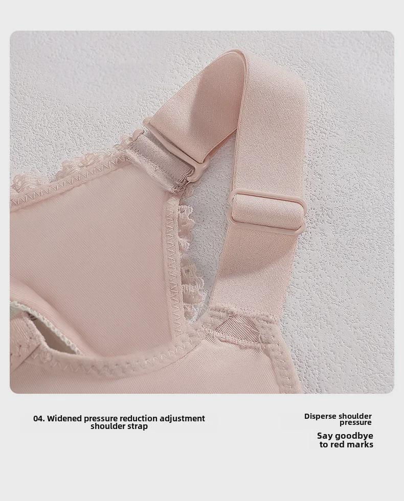 Ultra tenký bandeau podprsenka s plnými košíčky pro všechny velikosti - Podpora proti ochabování pro jaro a léto