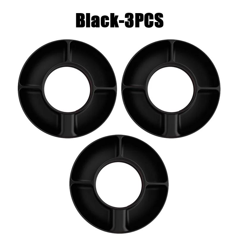 1-10PCS Cup Compartment Fruit Snack Platter Plate Water Cup Snack Tray Silicon Cup Holder  Water Cup Snack Tray Snack Platter