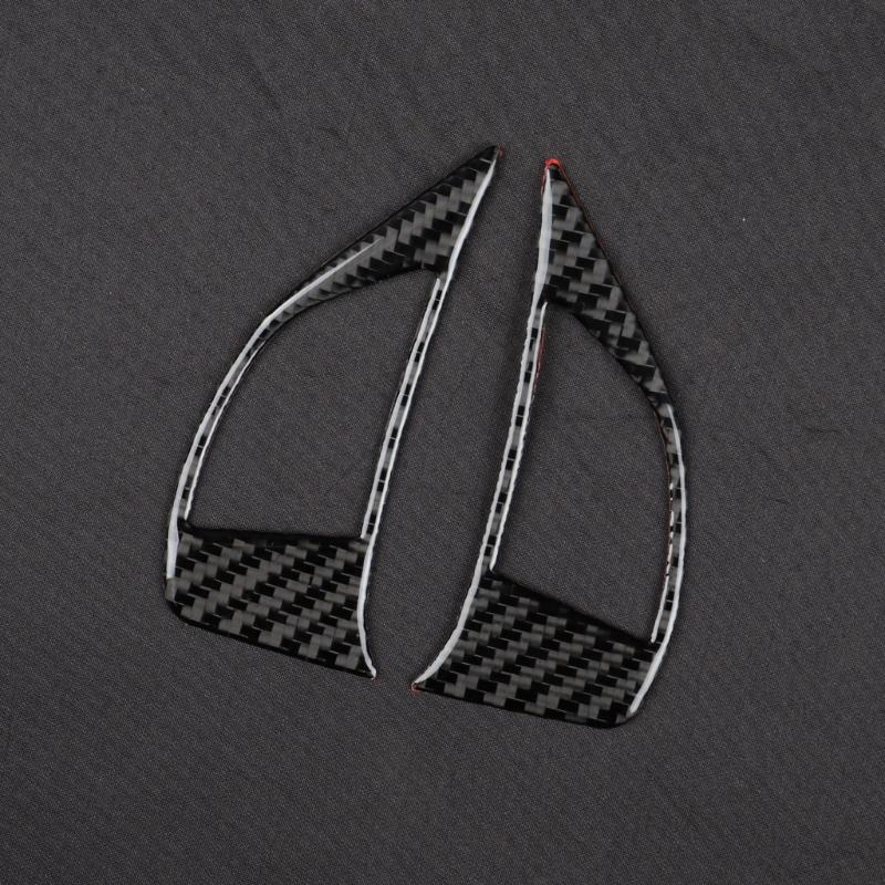 Stilvoller & Funktionaler Carbonfaser-Lenkradaufkleber Maßgeschneiderte Carbon-Lenkradfolie für 500 2012-2015