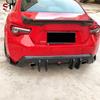 Carbon Fiber Rear Bumper Diffuser Kit for Toyota GT86/Subaru BRZ