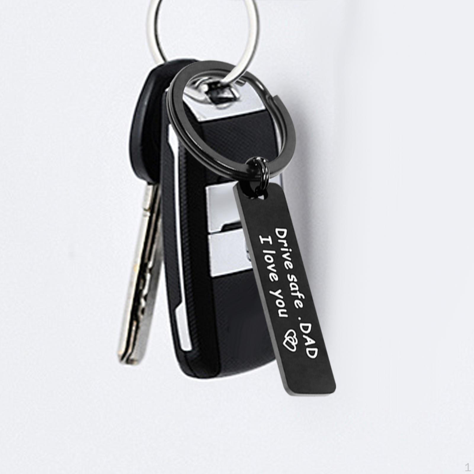 

Father s Day Gift Keychain Pendant Father Keyring Key Tags for Dad Daddy Step Valentine’S Style C