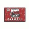 Farmall Vintage Metal Tractor Tin Sign USA Retro Wall Art Rustic Home Decor Kitchen Bathroom Bedroom Wall Decor