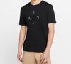 Jordan Air T Shirts Men's Black Crew Neck Moderate Straight Fit CN3576-010