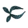 Polka Dot Fabric Bow Headband: Versatile Wide Edge Hair Accessory for Women