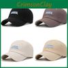Ahhh Letter Embroidery Baseball Cap Cotton Hat Sun Protection Breathable Gift