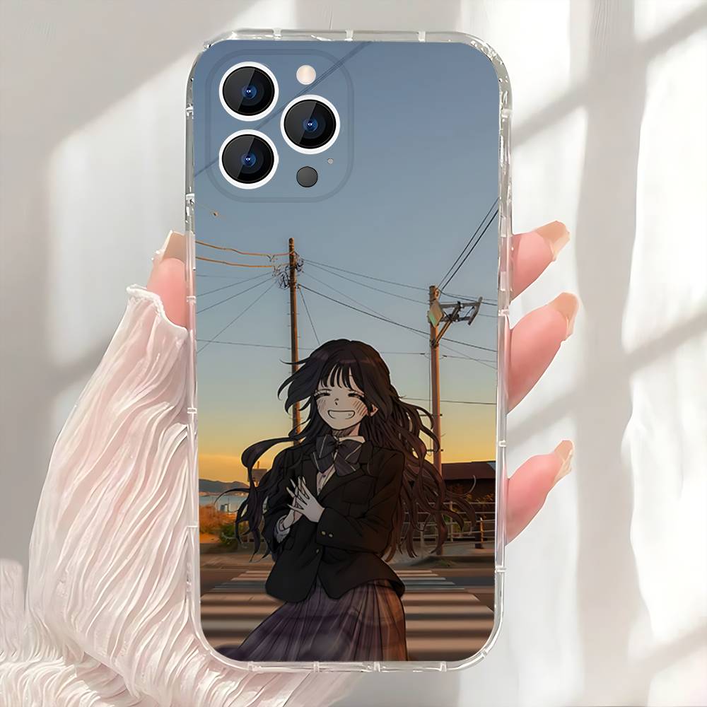 Kaoru Hana Wa Rin To Saku Phone Case For iPhone 17,16,15,14,13,12,11 Pro,Max,Plus,X,XS,XR,SE4,E Mini Transparent Soft Cover