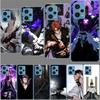 Bleach Aizen Sousuke Phone Case For Redmi Note 13 12 14 15 Pro Plus 13R 11 11T 11E 11S 10 Pro 10S 9 9S Cover Cell Clear TPU Capa