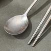 2 in 1 Student Cutlery Lightweight Camping Spoon Tableware Travel Flatware  Kitchen Accessories