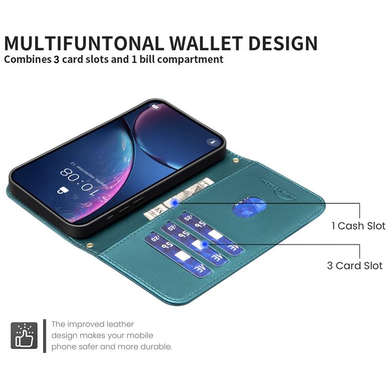 Case S24 Ultra Wallet Flip Phone Case on For Samsung Galaxy S24 S23 S22 S21 Ultra Plus S23 S21 FE Luxury Checkered Leather Cover
