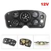 Oil Pressure Gauge Volts Gauge Speedometer 5 In 1 Kit trument Panel Complete Meter trument Panel Complete Accessories