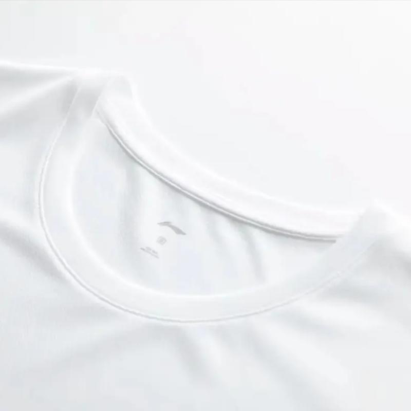 Li-Ning Plain Quick-Dry Breathable Short Sleeve Fashion Comfortable Simple Five-Point Pants Casual Sports Suit Unisex Suit YATV115-1