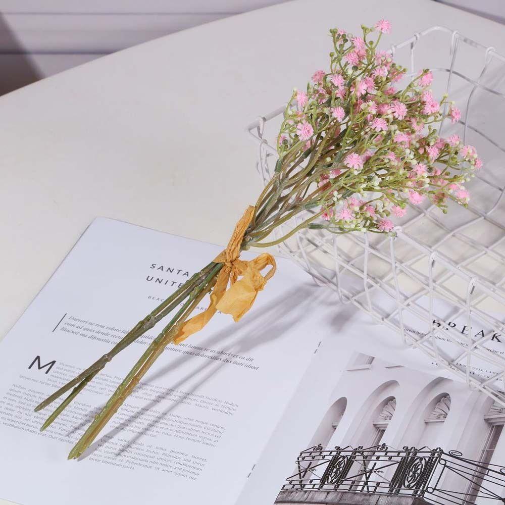 

5pcs Color Artificial Gypsophila Branches DIY Fake Flower Holiday Festival Decoration