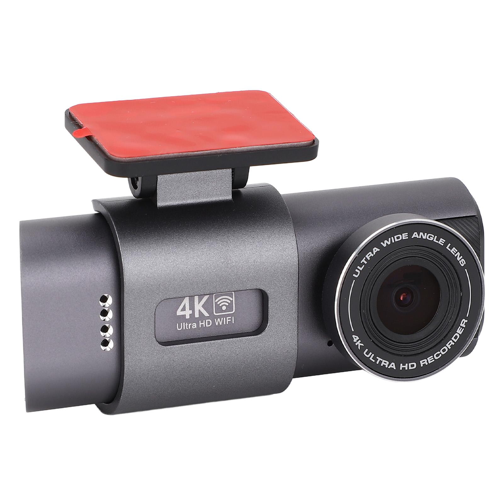 

Видеорегистратор 4K Передняя 1080P Задняя Двойной Объектив Широкоугольный Ночное Видение Циклическая Запись Датчик Гравитации 24H