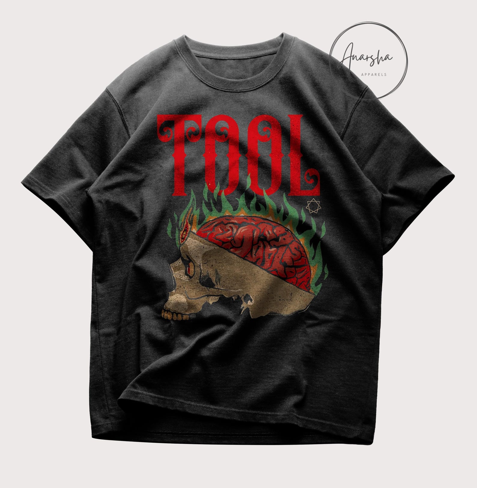 TOOL T-Shirt - Metal Music Shirt - Lateralus Album Shirt - Fear Inoculum - 10000 Days - Undertow - TOOL Merch - Unisex Rocker Clothing M