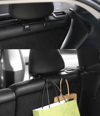 2pcs for Tesla Model Y 2018-2024 Seat Belt Fixing Bracket Rear Seat Belt Fixation Limiter Trunk Hooks Storage Autos Accesorios