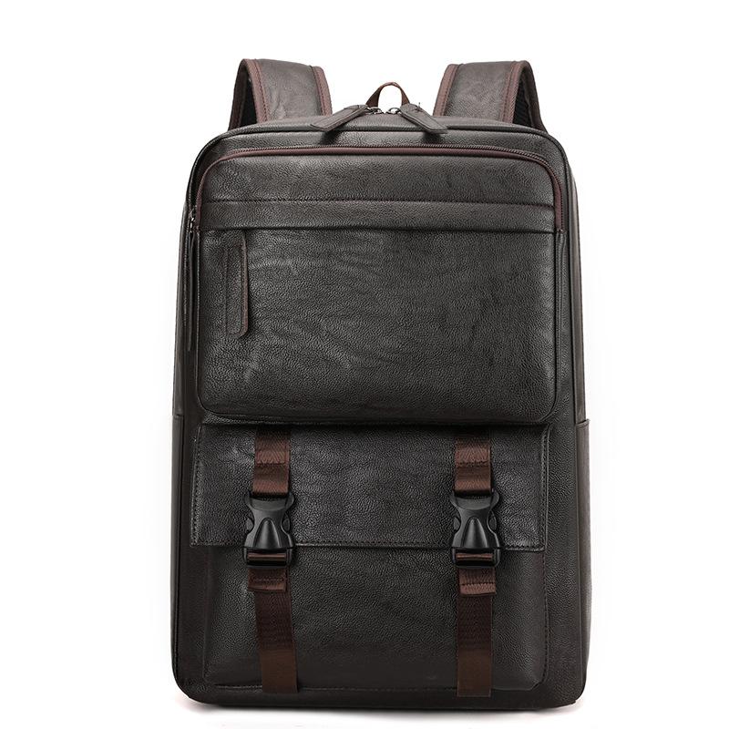 Men's Business Travel Large Capacity Backpack Water-repellent Multifunctional Backpack Commuter Lightweight Backpack