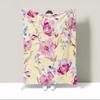Interior for Home Beauty Flowers Fleece Throw Blanket Sofa Winter Thermal Blankets for Bed Blanket 150cm X 200cm Beach Towel