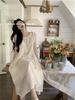 French Gentle Wind Suspender Dress Women's Summer New Seaside Vacation Beach Dress Niche Design Long Dress