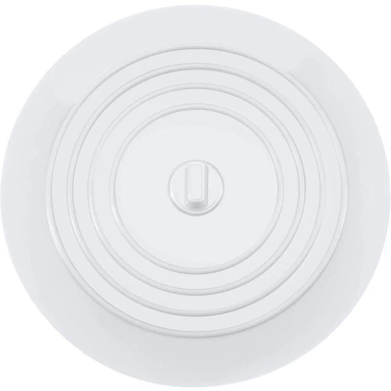 6 Inches Large Silicone Drain Plug Hair Stopper Flat Suction Cover Tub Stopper Leakage-proof Drain Cover Bathroom Accessories