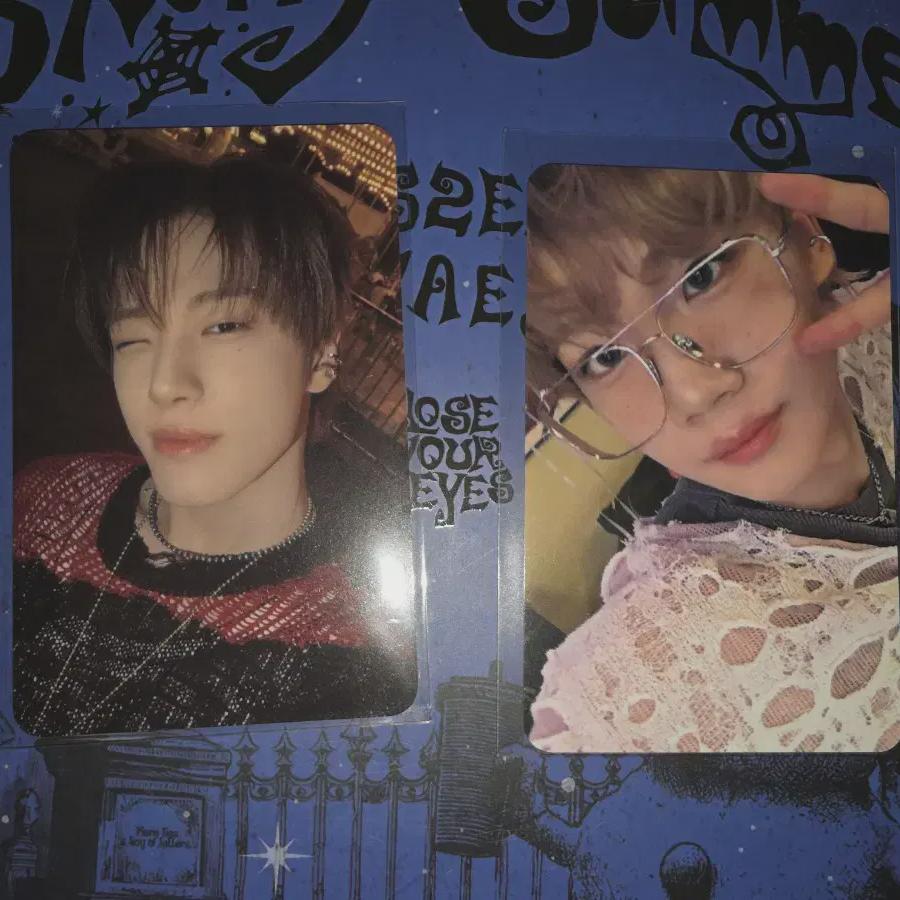 

Close Your Eyes Kleyoua Makestar Popup Store Lucky Draw Song Seungho, Kenshin Photocard