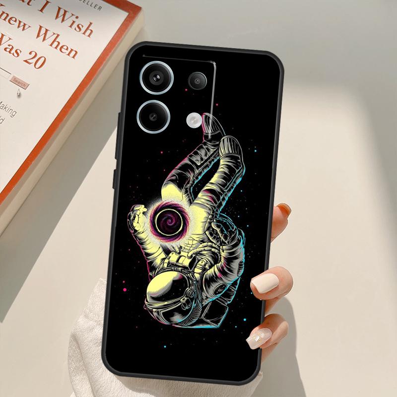 

Космос Космонавт Арт Чехол Для Xiaomi Redmi Note 13 14 9 10 12 11 15 Pro Plus Чехол Для Redmi 15 C 12C 13C 14C 10C Redmi 10C