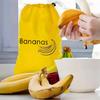 1/2/3/5Pcs Durable Yellow Banana Storage Bags Insulated Fruit Vegetable Fresh-keep Bundle Pocket Drawstring Banana Preserve Bag