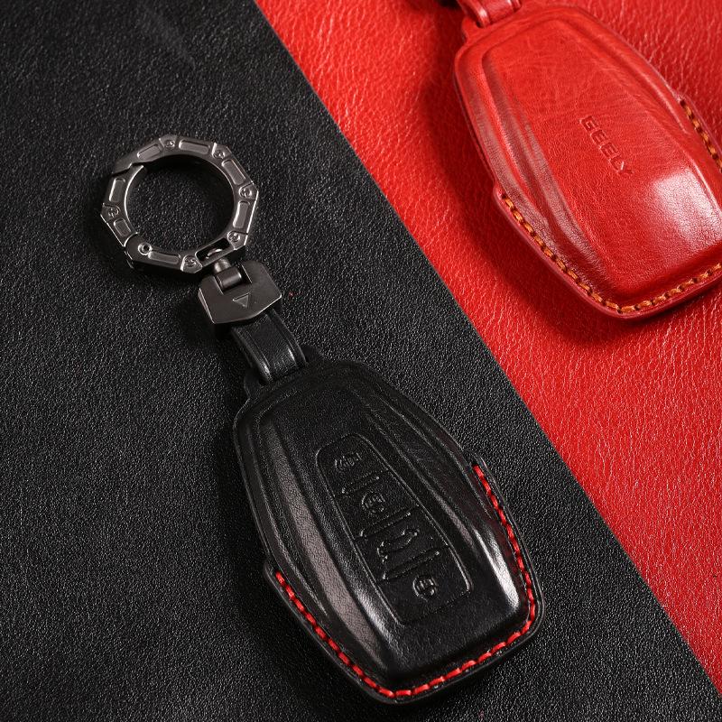 Geely Key Case for New Xingrui, Emgrand GS, Bin Yue, Xing Yue, Boyue Pro, Binrui, Icon, Vision - Male Shell Buckle
