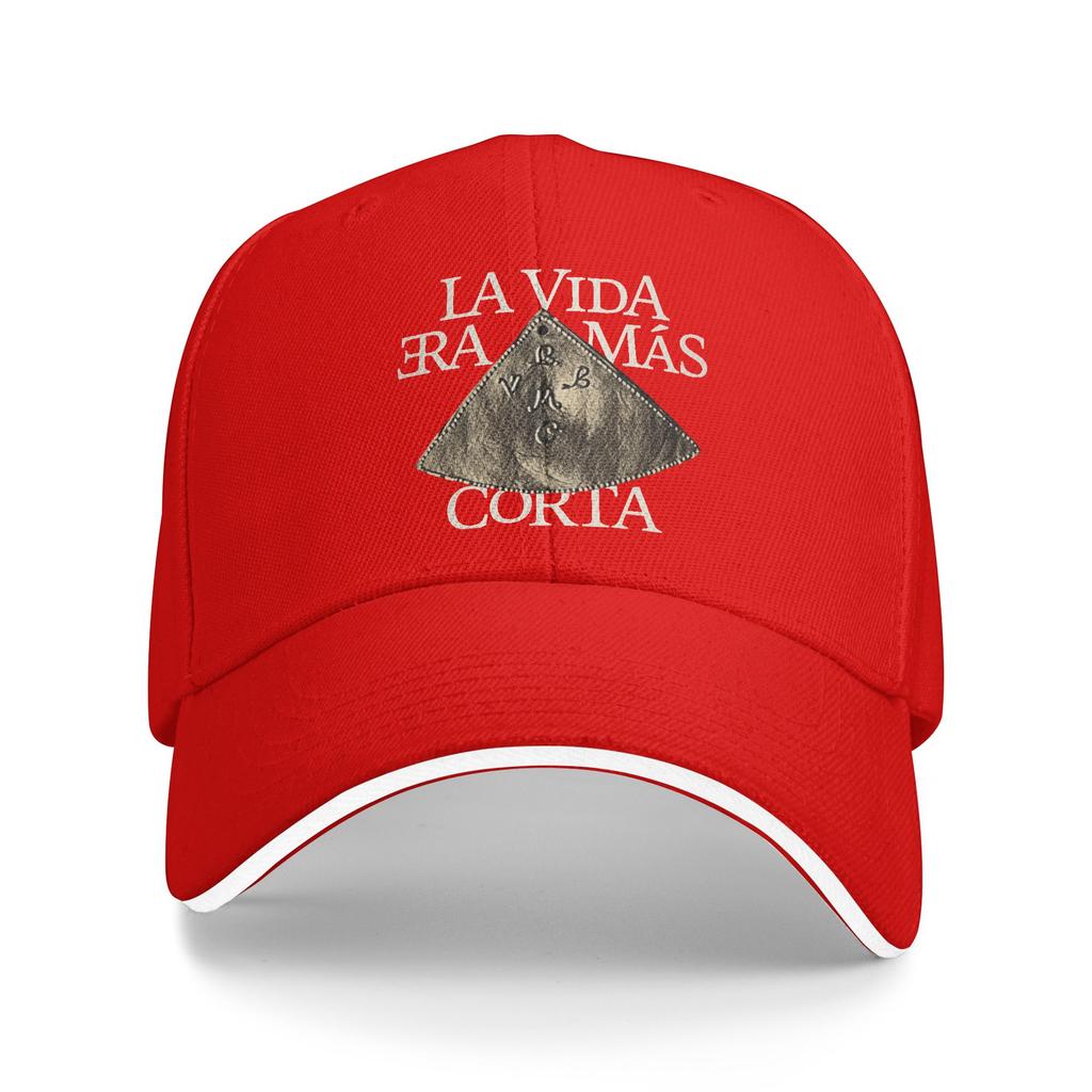 Milo J La Vida Era Mas Corta Caps For Unisex Trendy Baseball Cap  Snapback Hat Golf Headewear Adjustable Fit