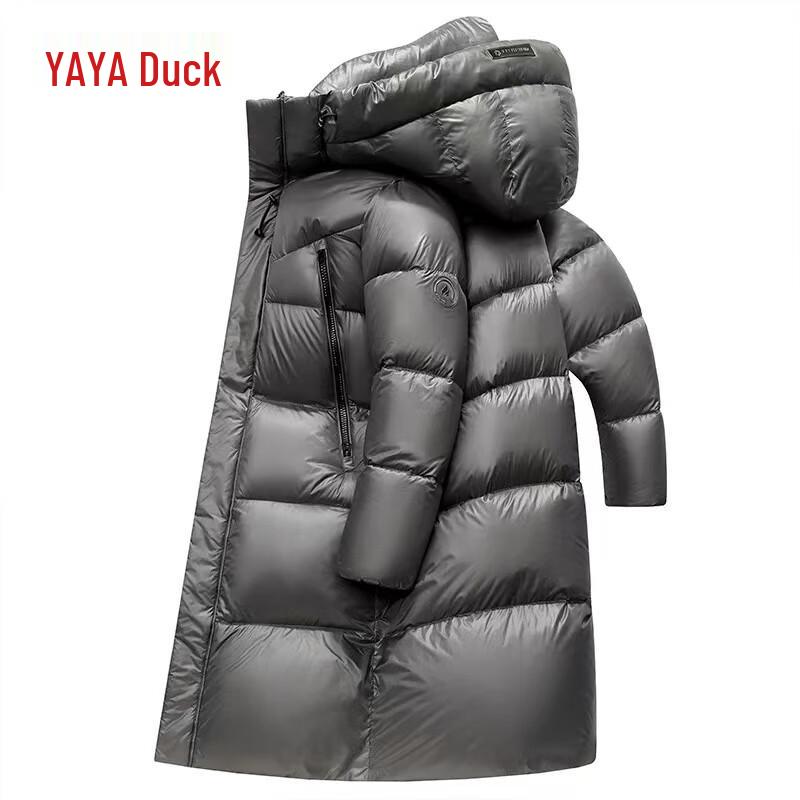 

Мужская модная пуховая зимняя куртка с капюшоном M