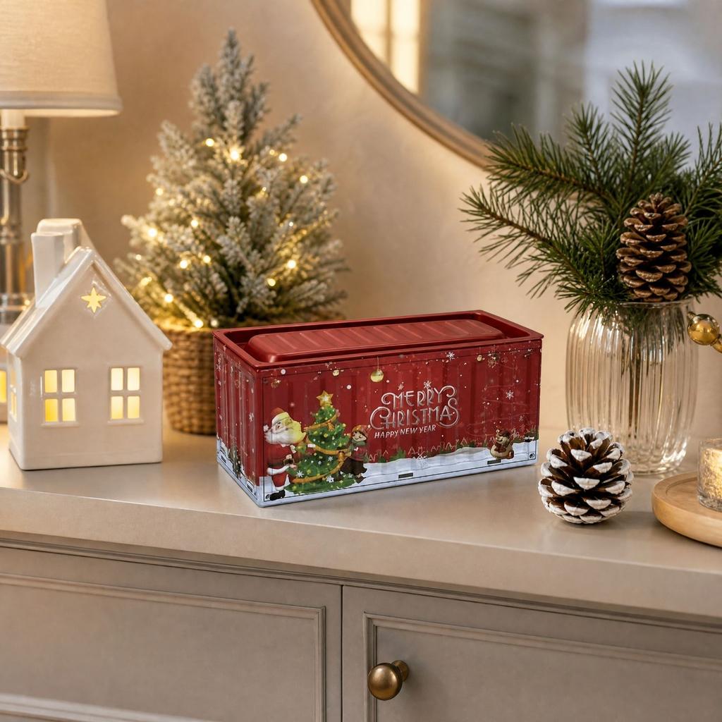 Container Tin Box, Novelty Small Storage Container for Small Accessories