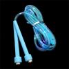 Luminous LED Jump Ropes Enhance Flexibility Fun Fitness Glowing Skipping Rope Colorful Coordination Light Up Jump Ropes