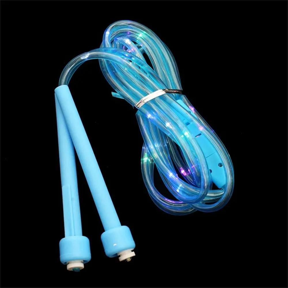Luminous LED Jump Ropes Enhance Flexibility Fun Fitness Glowing Skipping Rope Colorful Coordination Light Up Jump Ropes