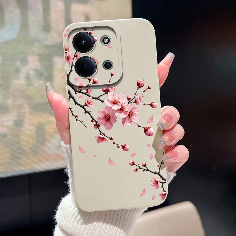 Case For Xiaomi Redmi 15C 14C 13C 12C Brilliant Flower Mountain Shockproof Protective Fashion Cover For Redmi15C Redmi14c Coque