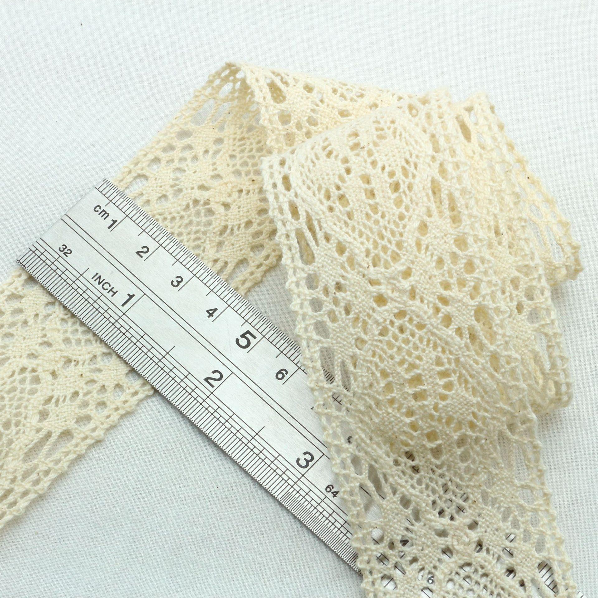 Хлопковое кружево DIY Украшения Аксессуары для одежды Хлопковое кружево, Кружево для штор на диван Кружево и другие материалы 23095