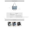 Large Capacity Versatile Trendy Bag Women's 2025 Summer Denim Tote Bag Casual Commuter Shoulder Bag