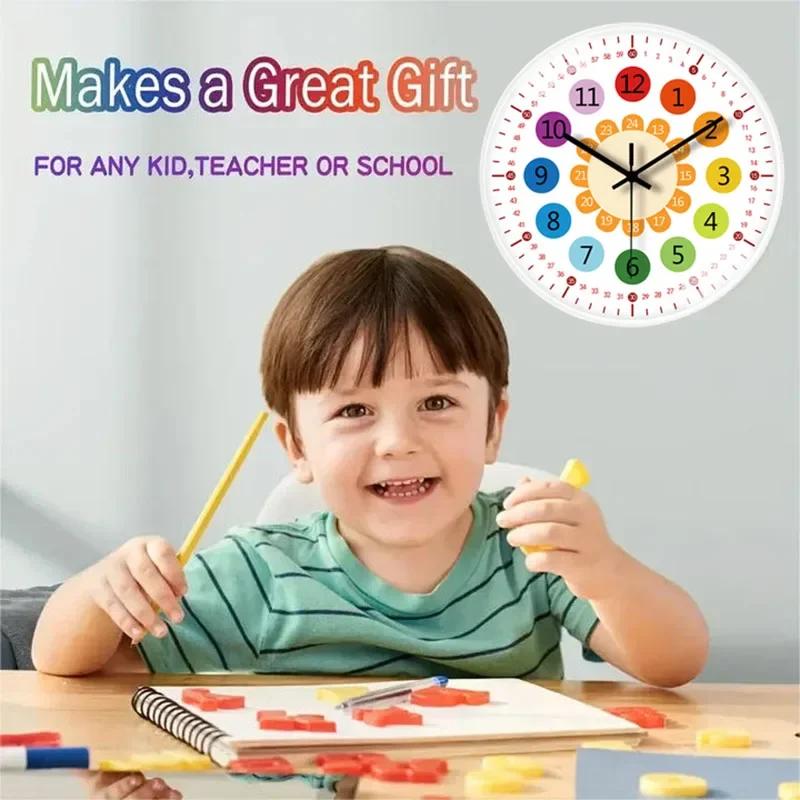 Digital 3D Cute Wall Clock Living Room Modern Children Stylish Simple Wall Noiseless Bedroom Horloge Home Decoration Coffee Shop