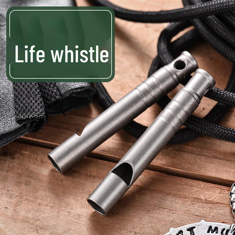 Titanium Alloy Emergency Survival Whistle
