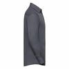 Russell Collection Mens Long Sleeve Poly-Cotton Easy Care Tailored Poplin Shirt
