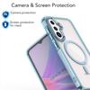 SAMA56 Bright Shadow Magnetic Phone Case for SAMS26ULTRA - Transparent, Anti-Fall Protection