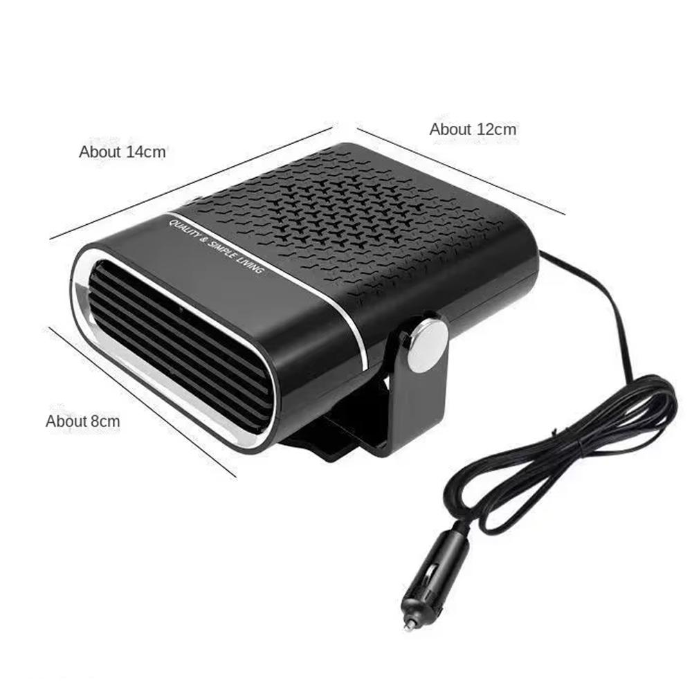 

Автомобильный обогреватель с вентилятором 150 Вт 12 В/24 В, электрический обогреватель для автомобиля, охлаждение, обогрев, автоматический размораживатель лобового стекла, антизапотеватель, автомобильный обогреватель против запотевания