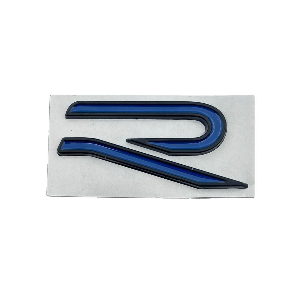 

Black Warrior Golf 8 R-Line Rear Emblem - GTI English Letters Car Modification
