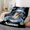 Customiz Name Personality Jul rapper Blanket Soft &Warm Sofa Office Bed Travel Lunch Break Blanket, Gift Suitable All Seasons