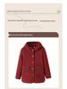 2025 Stylish Mother’s Winter Jacket: Velvet Cotton Padded, Fleece, Thickened Warm Outerwear for Middle-aged & Elderly Women