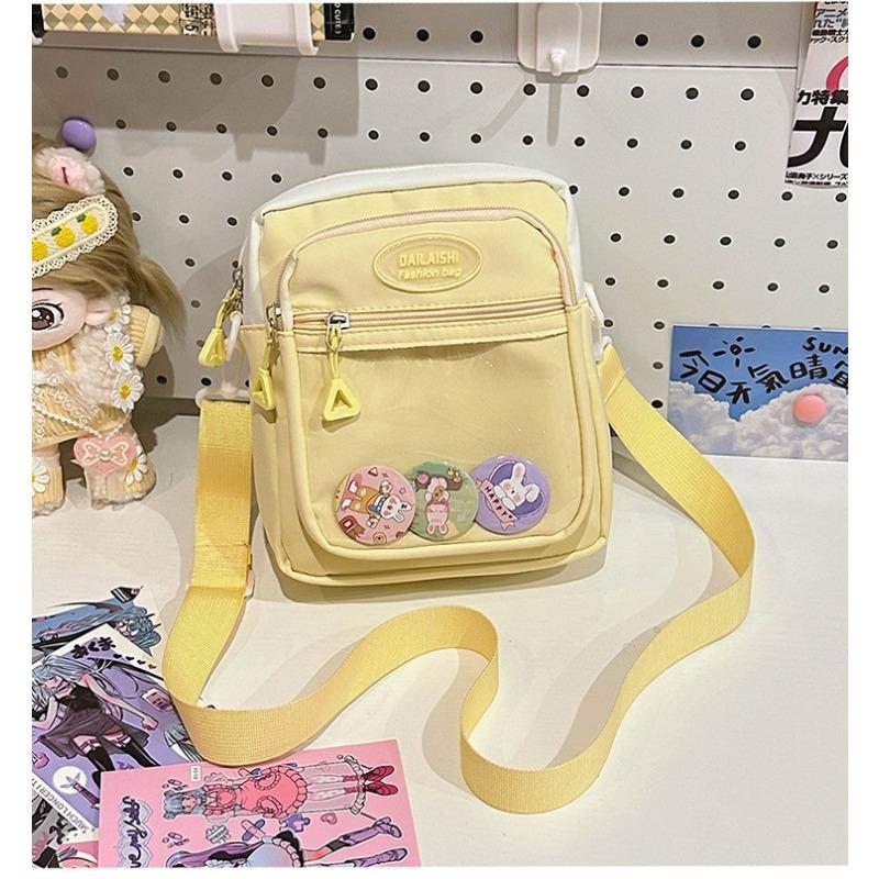 Neue transparente Umhängetasche Damen Freizeit Einfach Student Mode Schmerztasche Tasche Personalisierte Handytasche