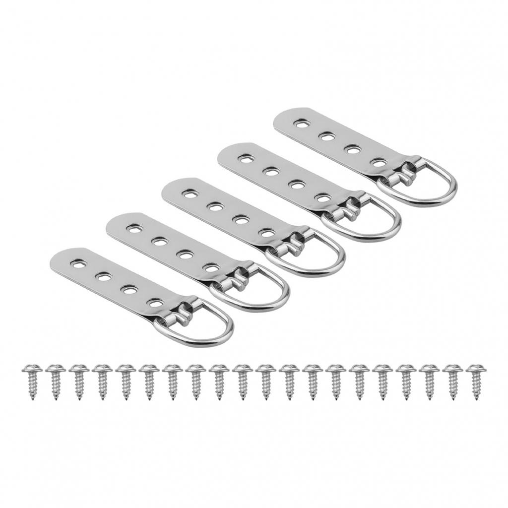Robust D Rings Picture Frame Hangers with Screws for Easy Wall Art Setup
