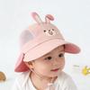 Cute Baby Bucket Hat Large Brim Kids UV Protection Cap Soft Toddler Sun Cap  Autumn