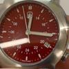 Used 04w3220[Used] VICTORINOX V7-02 GMT quartz men's watch dial red 100M [Hachioji store]
