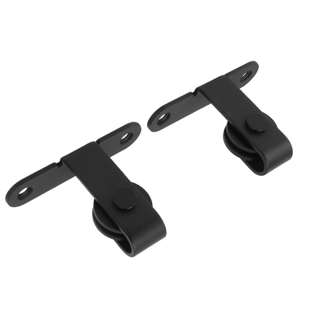 Mini Black Sliding Barn Door Hardware Roller Set Barn Door Lift Rail Accessories for Cabinet